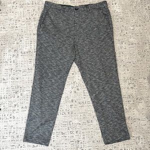 Zara Mens Houndstooth Dress Pant